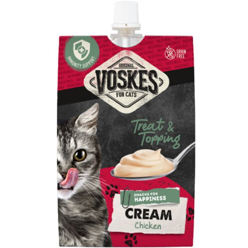 20366-VOSKES TAVUKLU CREAM KEDİ ÖDÜLÜ 90GR